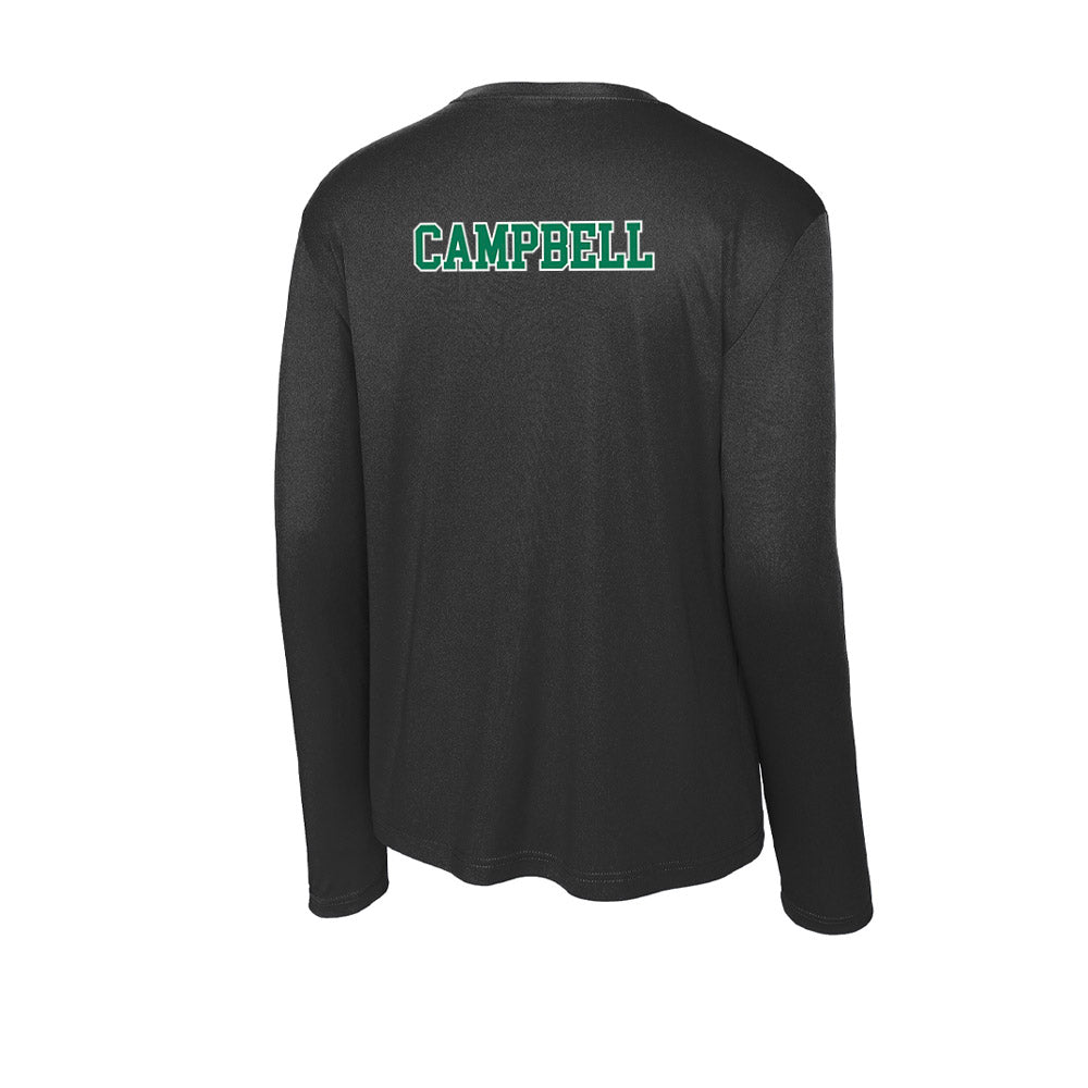 Norfolk State - NCAA Men's Track & Field : Jayshaun Campbell - Activewear Long Sleeve T-Shirt-1