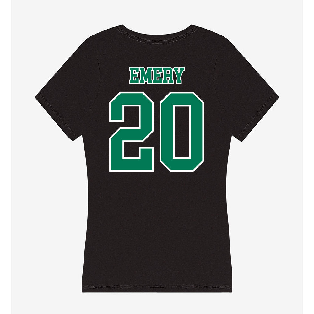 Norfolk State - NCAA Football : Iziah Emery - Women's V-Neck T-Shirt-1