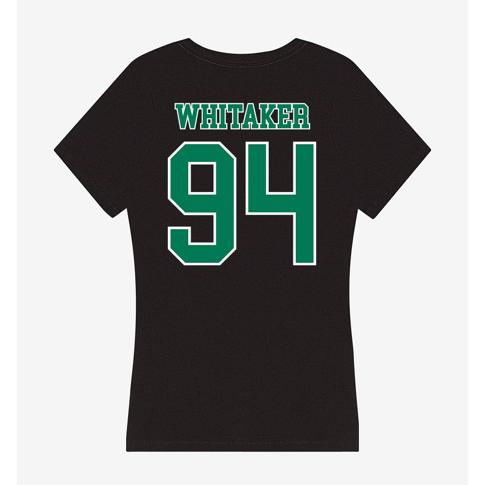 Norfolk State - NCAA Football : Jayden Whitaker - Women's V-Neck T-Shirt-1