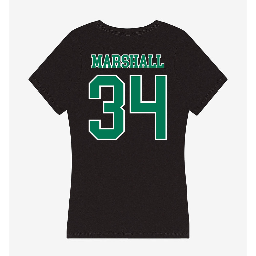 Norfolk State - NCAA Football : Jacoby Marshall - Women's V-Neck T-Shirt-1