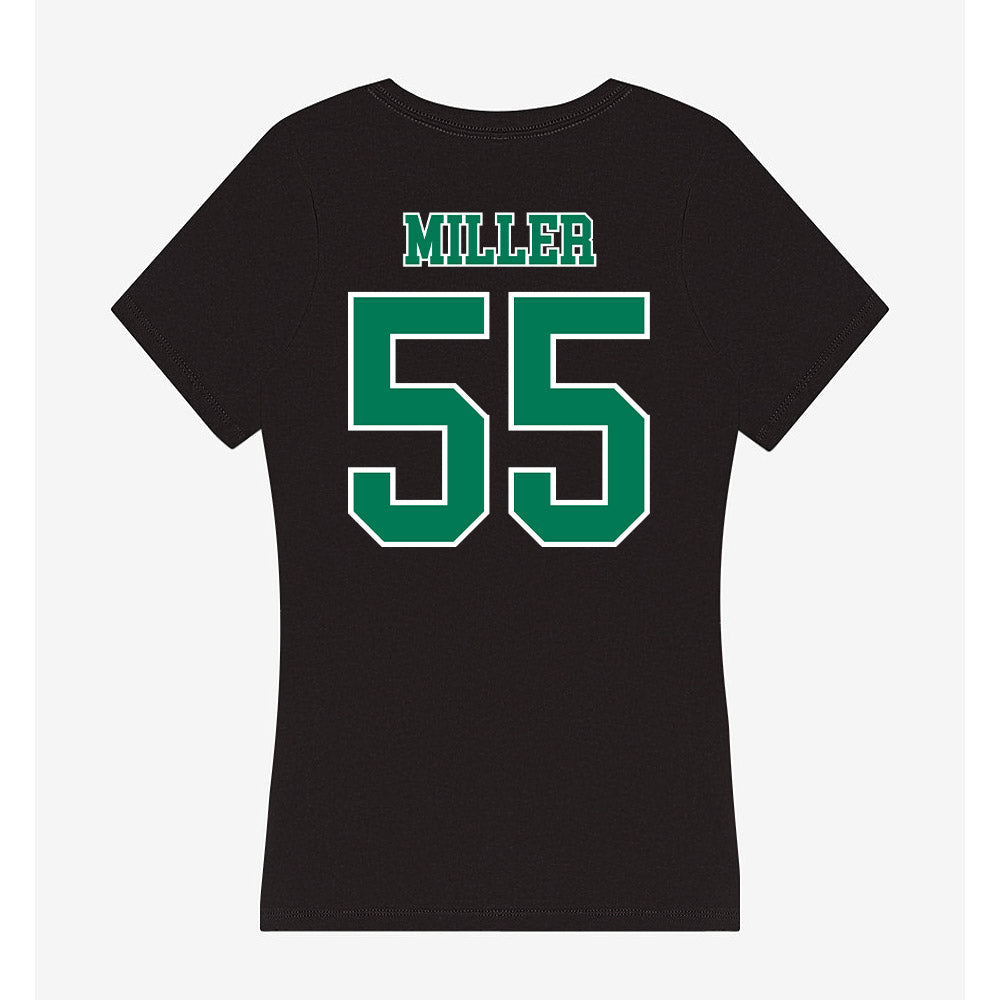 Norfolk State - NCAA Football : Tyson Miller - Women's V-Neck T-Shirt-1