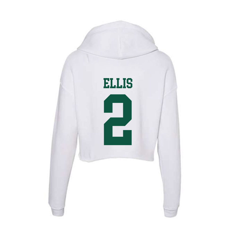 Northern Michigan - NCAA Women's Soccer : Gretchen Ellis - Women's Crop Fleece Hoodie-1