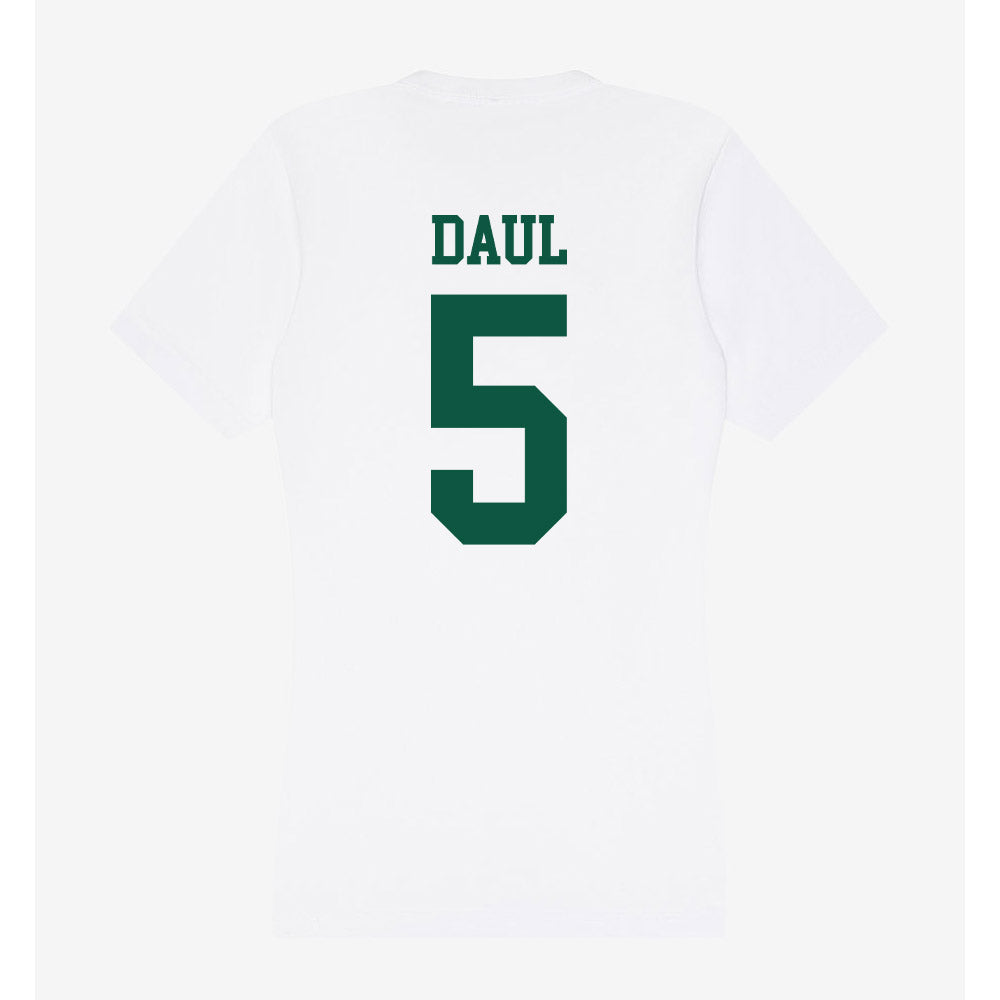 Northern Michigan - NCAA Men's Ice Hockey : Grayden Daul - Women's V-Neck T-Shirt-1