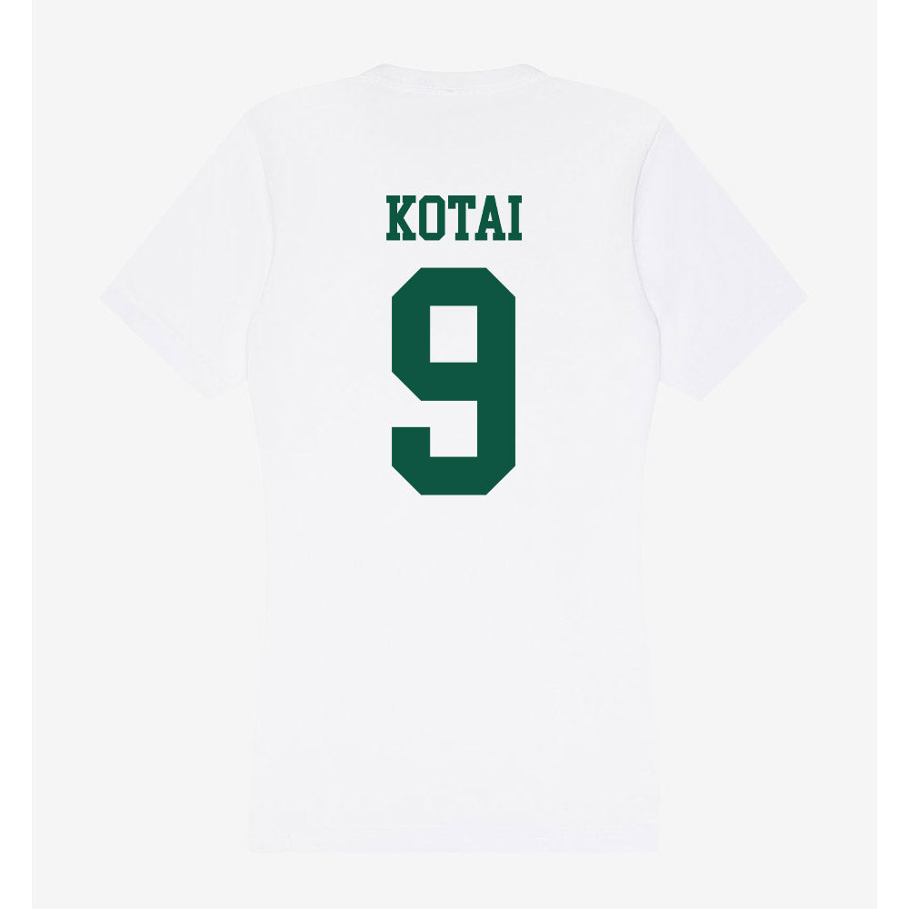 Northern Michigan - NCAA Men's Ice Hockey : Reilley Kotai - Women's V-Neck T-Shirt-1