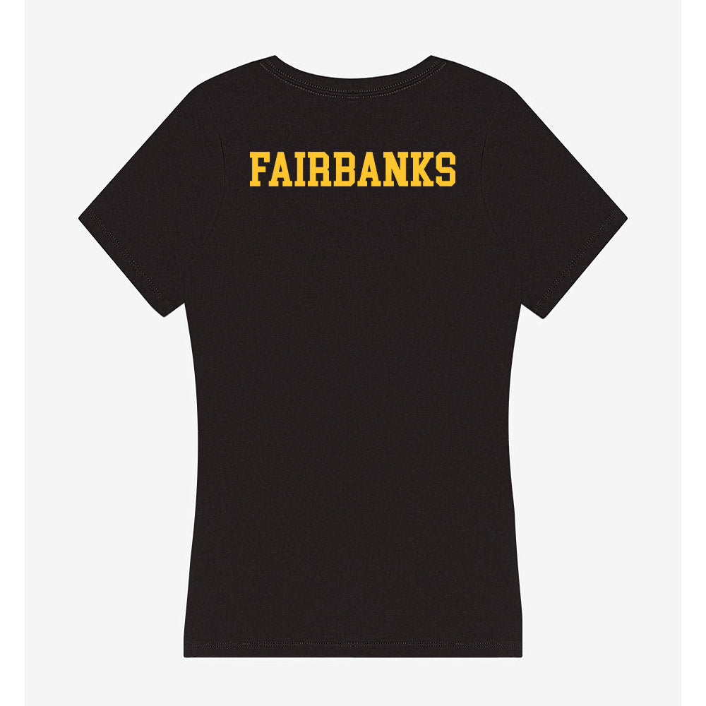 PLU - NCAA Women's Track & Field : Addison Fairbanks - Women's V-Neck T-Shirt-1