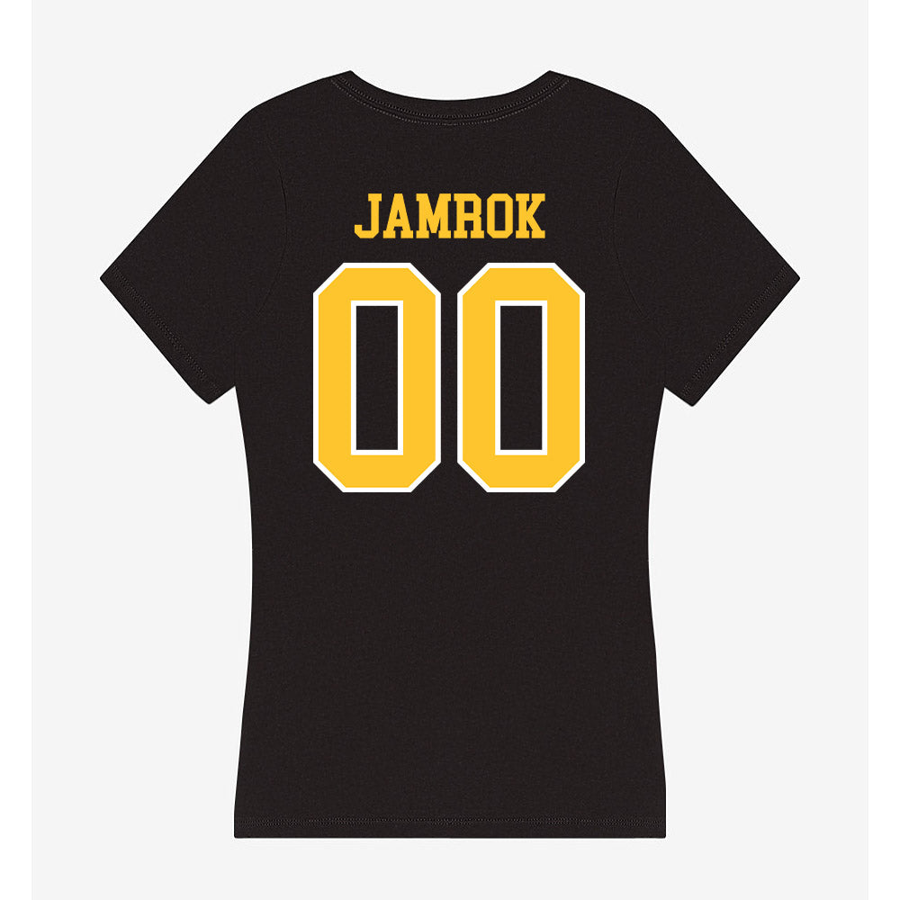 PLU - NCAA Men's Soccer : Chris Jamrok - Women's V-Neck T-Shirt-1