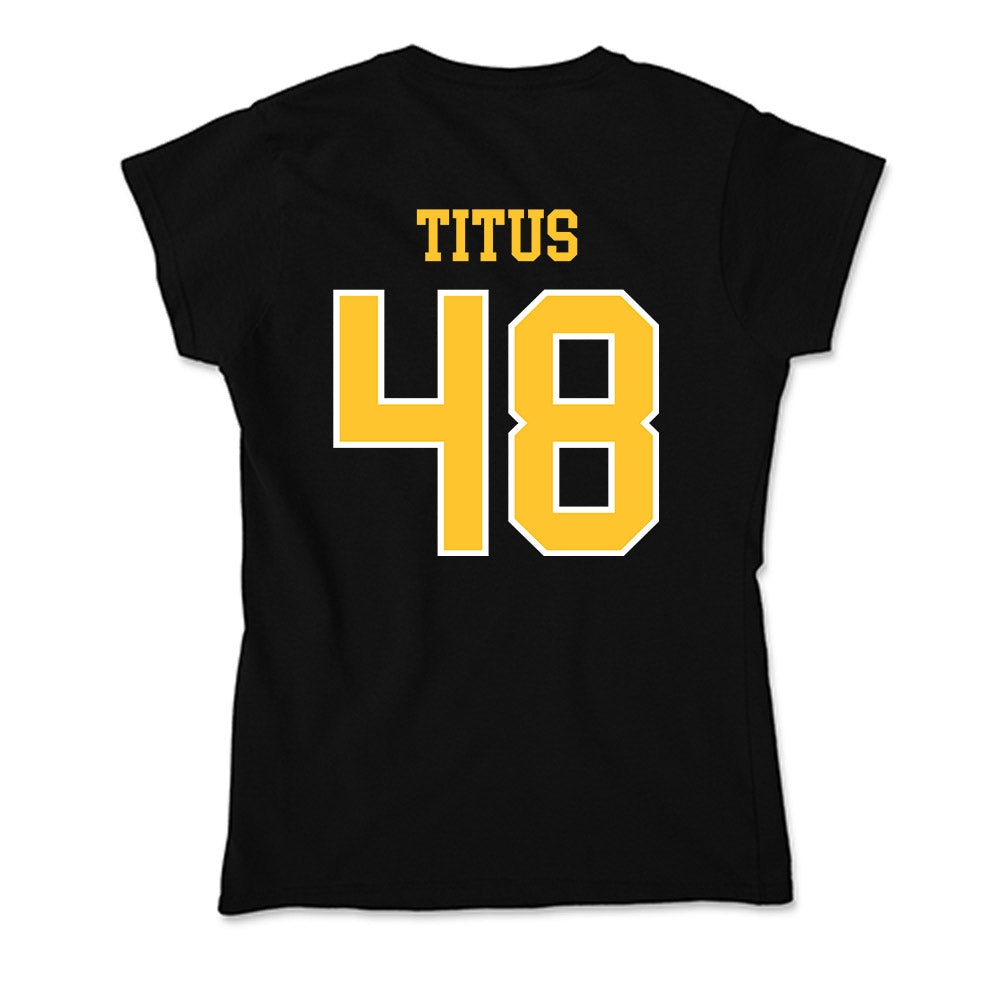 PLU - NCAA Football : Andre Titus - Soft Style Women’s T-Shirt-1