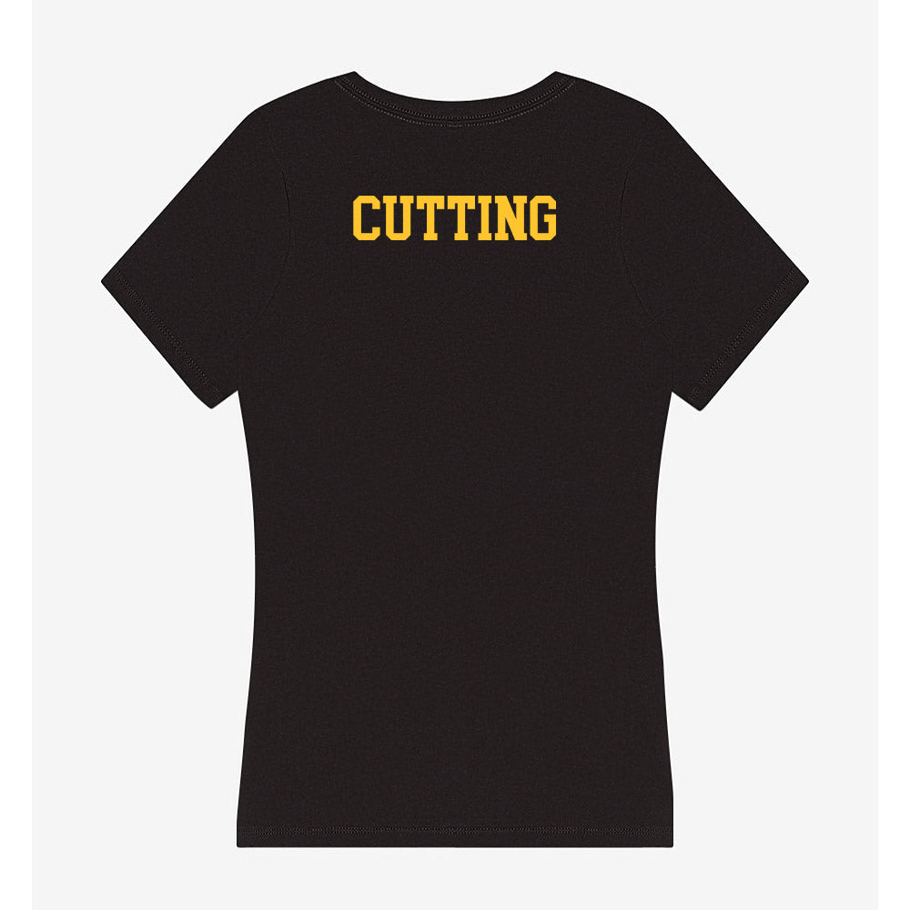 PLU - NCAA Women's Swimming & Diving : Ellie Cutting - Women's V-Neck T-Shirt-1