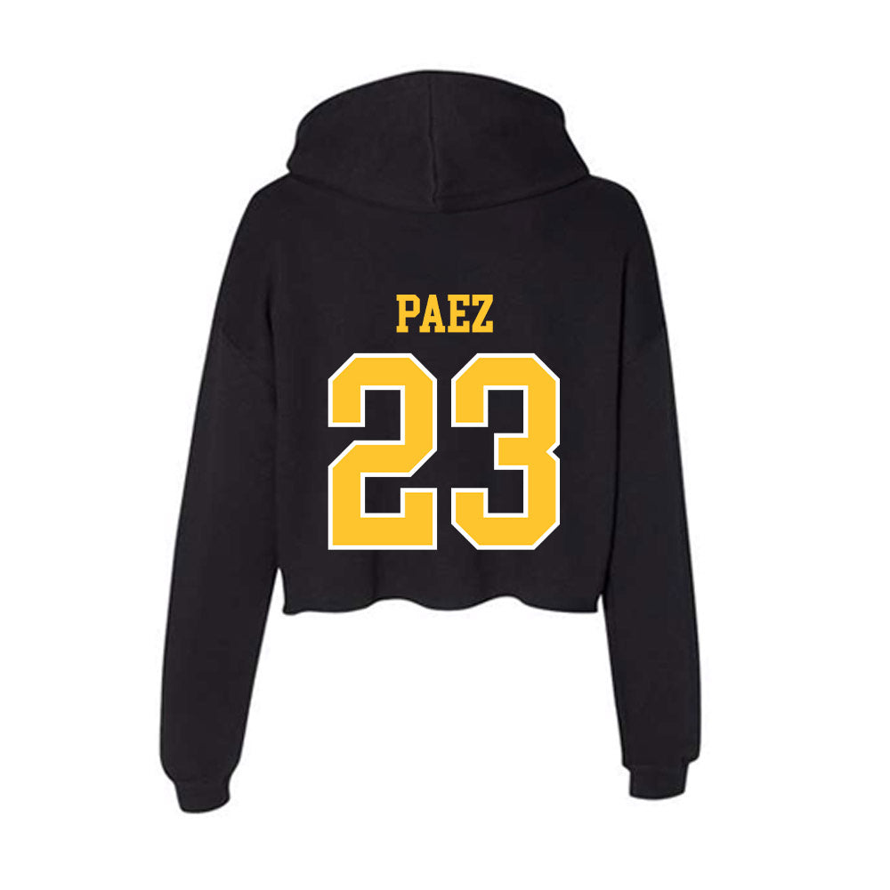 PLU - NCAA Football : Jaiden Paez - Women's Crop Fleece Hoodie-1