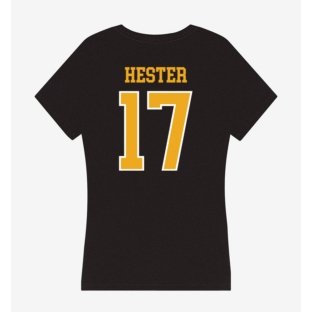 Canisius - NCAA Softball : Renee Hester - Women's V-Neck T-Shirt-1