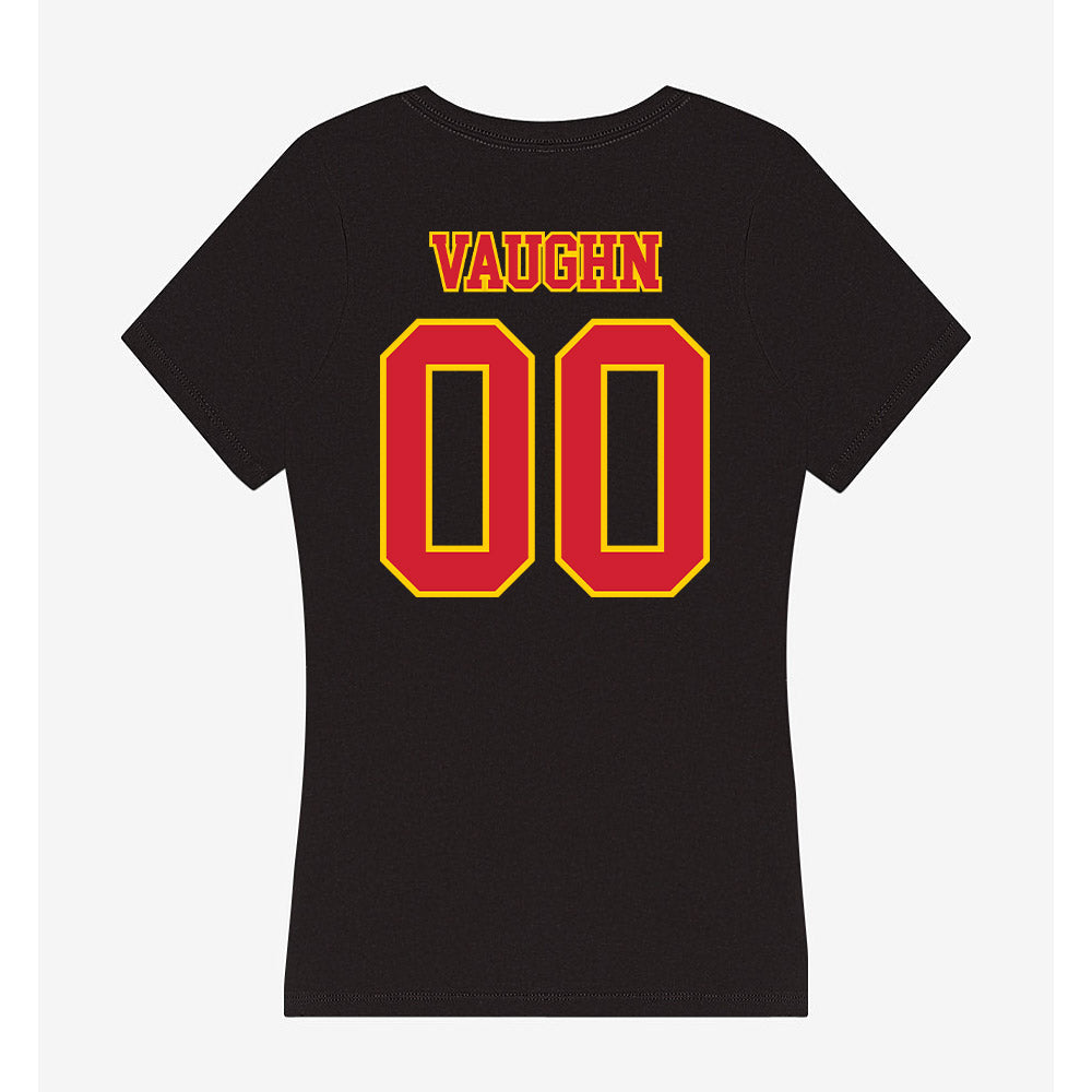Pitt State - NCAA Football : Harrison Vaughn - Women's V-Neck T-Shirt-1