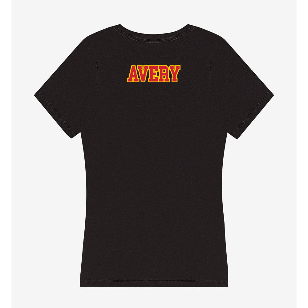Pitt State - NCAA Men's Golf : Zade Avery - Women's V-Neck T-Shirt-1