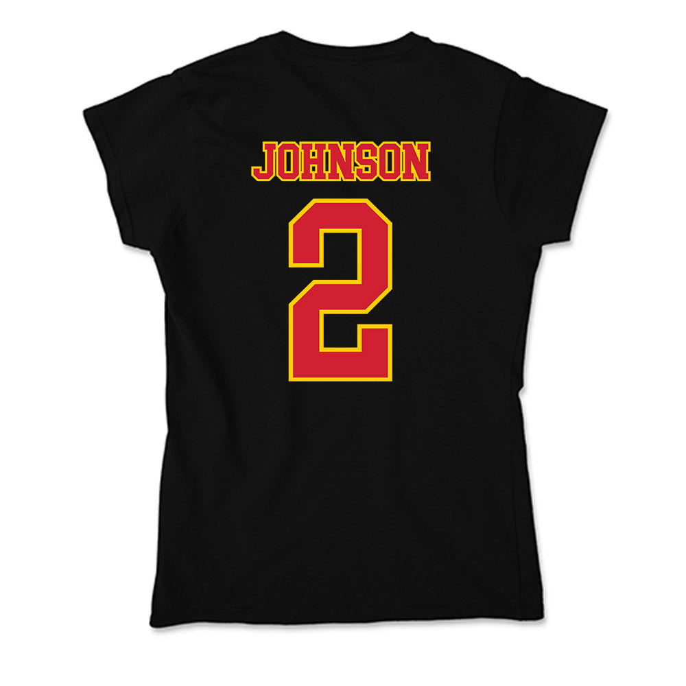 Pitt State - NCAA Football : Bryce Johnson - Soft Style Women’s T-Shirt-1
