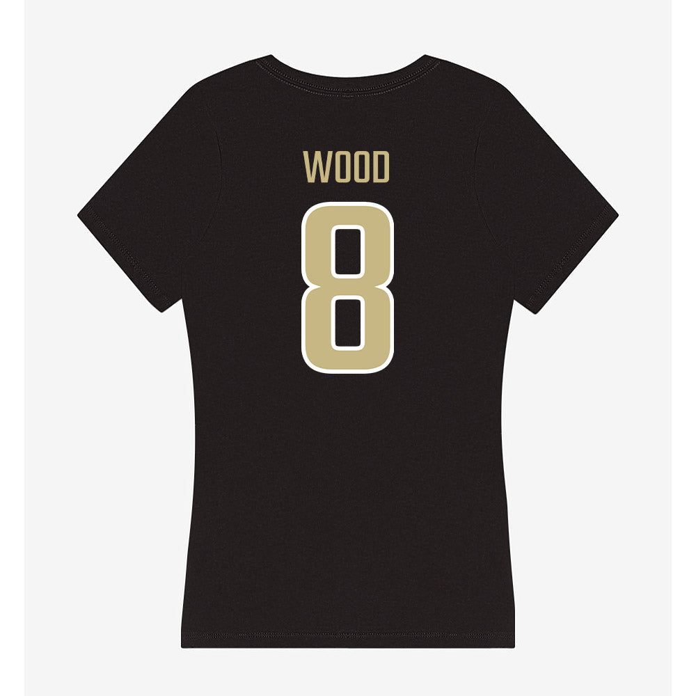 Jacksonville - NCAA Men's Basketball : Hayden Wood - Classic Shersey Women's V-Neck T-Shirt-1