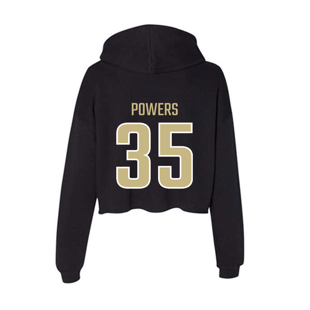 Jacksonville - NCAA Baseball : Kyle Powers - Classic Shersey Women's Crop Fleece Hoodie-1