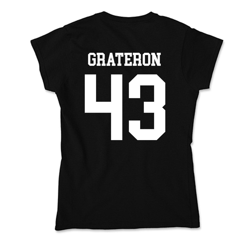 Utah State - NCAA Football : Diego Grateron - Soft Style Women’s T-Shirt-1