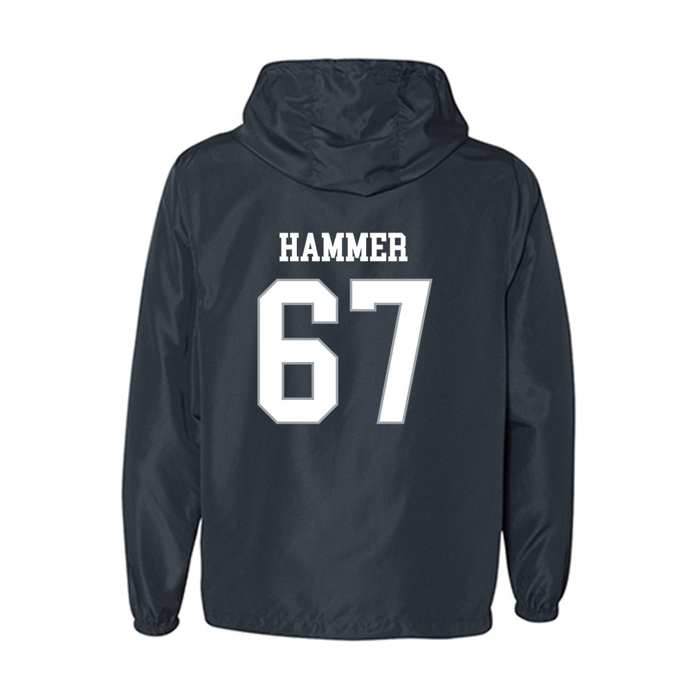 UConn - NCAA Football : Hannes Hammer - Windbreaker-1