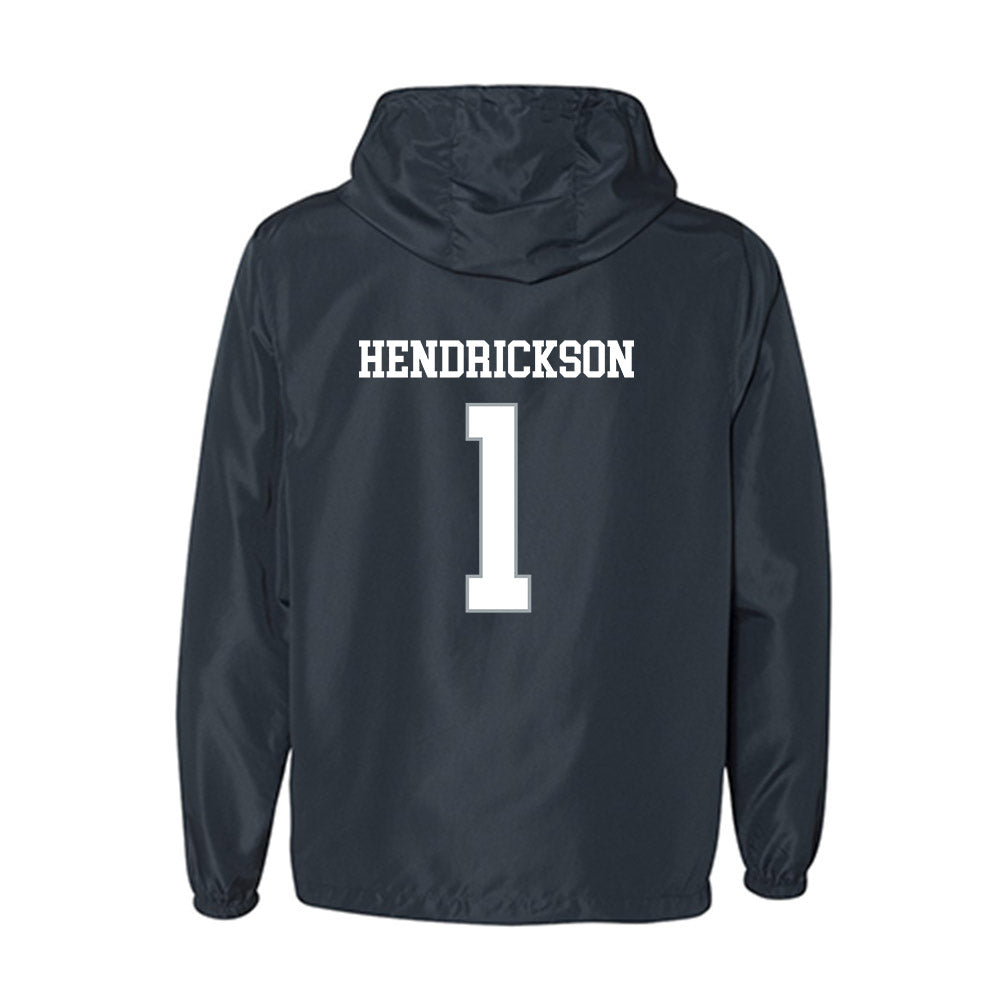 UConn - NCAA Men's Ice Hockey : Kam Hendrickson - Windbreaker-1