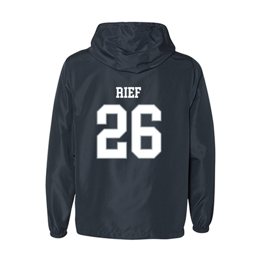 UConn - NCAA Football : Soren Rief - Windbreaker-1