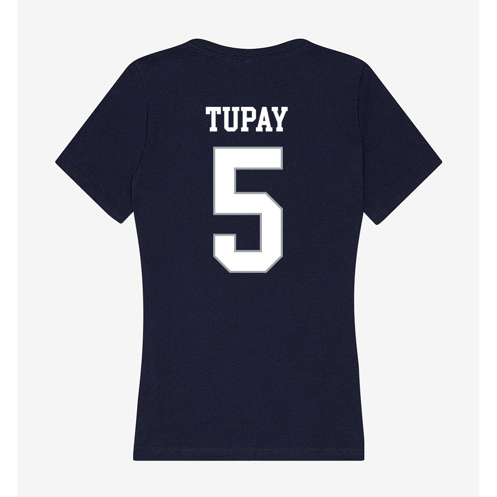 UConn - NCAA Men's Soccer : Alex Tupay - Women's V-Neck T-Shirt-1
