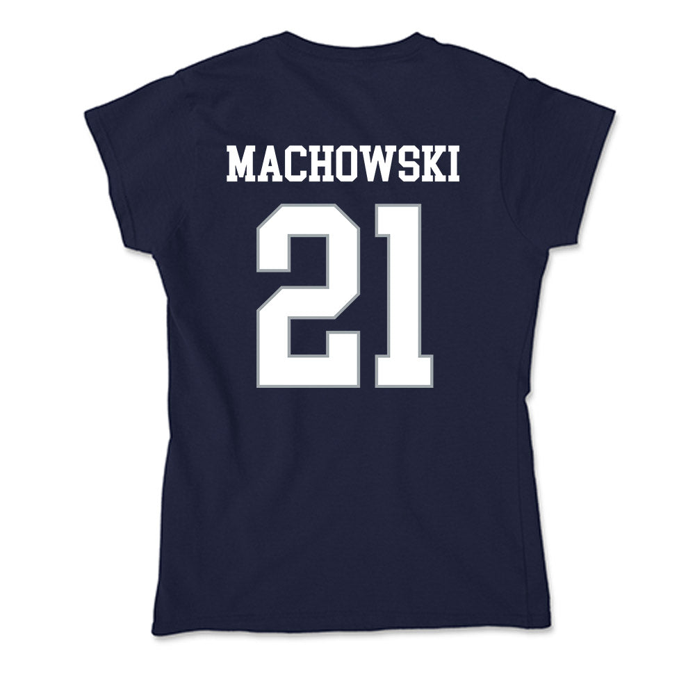 UConn - NCAA Men's Basketball : Nils Machowski - Classic Shersey Soft Style Women’s T-Shirt-1