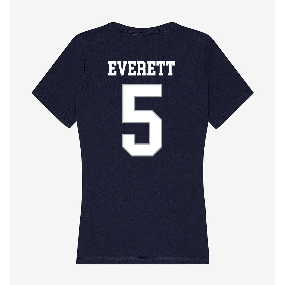 UConn - NCAA Women's Field Hockey : Faith Everett - Women's V-Neck T-Shirt-1