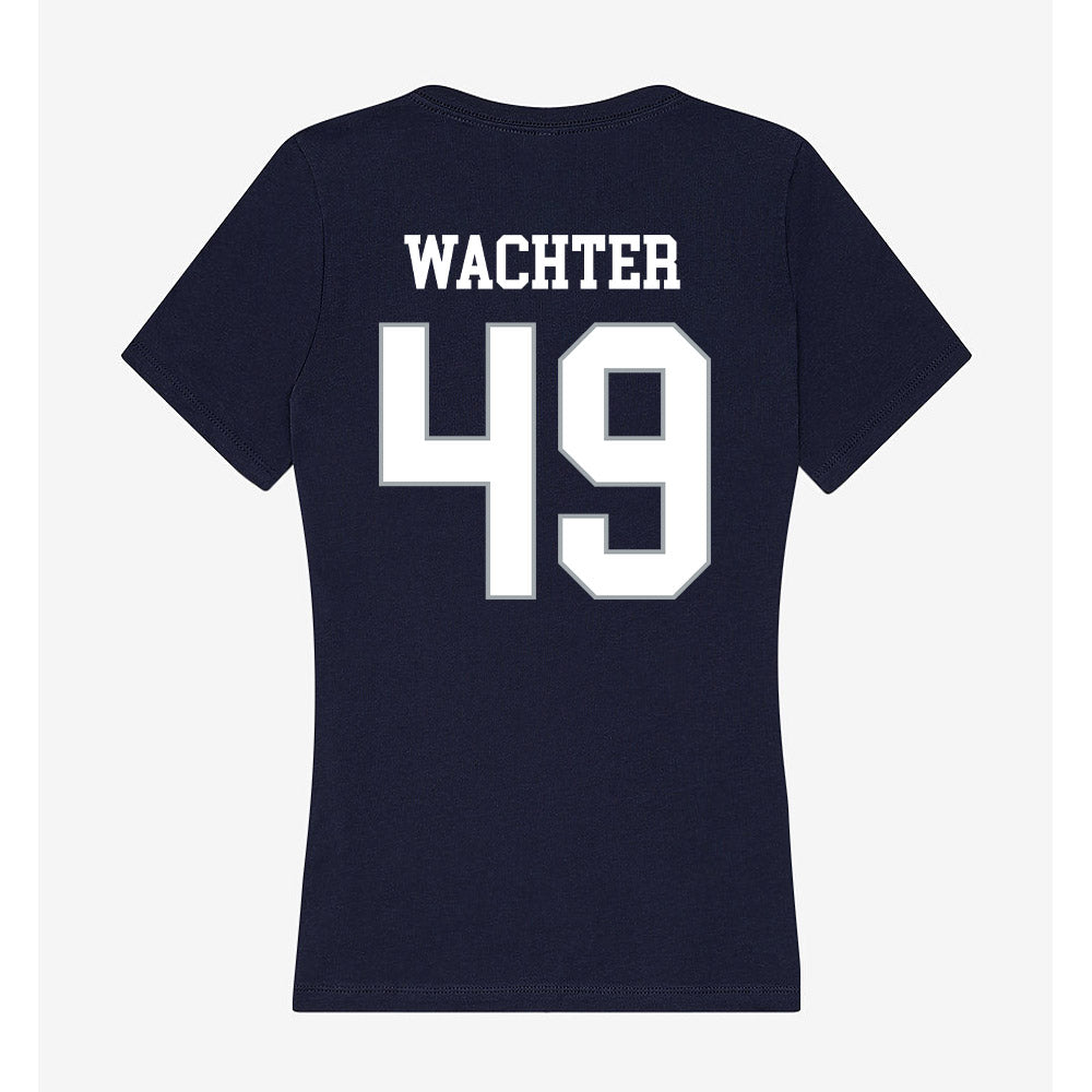 UConn - NCAA Baseball : Nater Wachter - Women's V-Neck T-Shirt-1