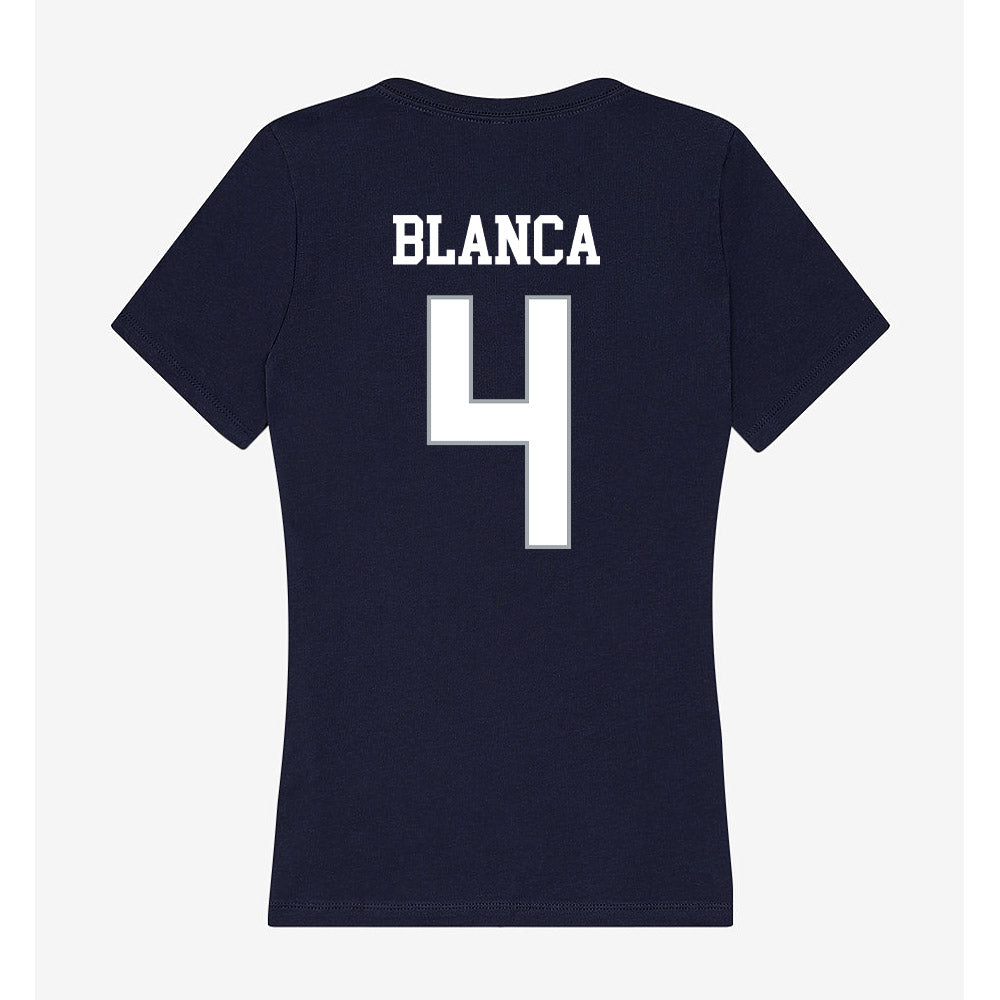 UConn - NCAA Women's Basketball : Quinonez Blanca - Women's V-Neck T-Shirt-1