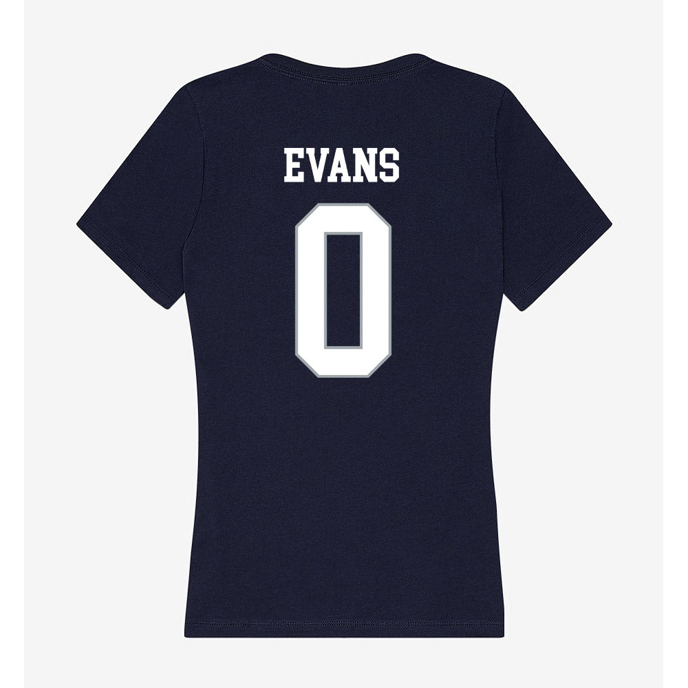UConn - NCAA Softball : Hannah Evans - Women's V-Neck T-Shirt-1