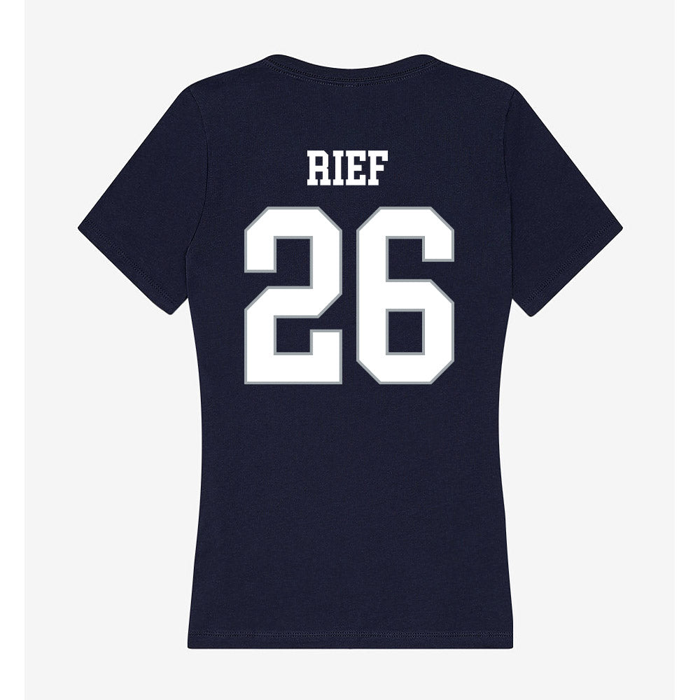 UConn - NCAA Football : Soren Rief - Women's V-Neck T-Shirt-1