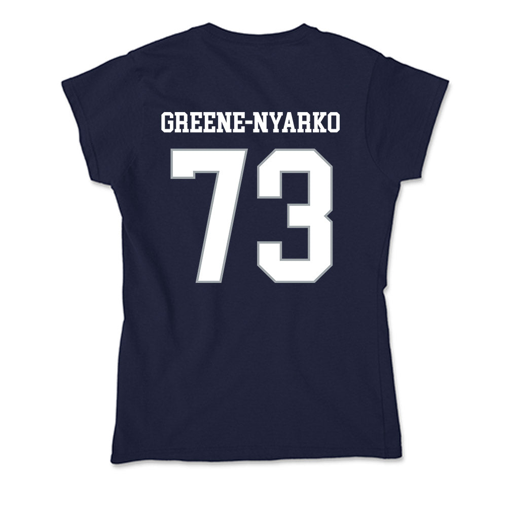 UConn - NCAA Football : Raphael Greene-Nyarko - Soft Style Women’s T-Shirt-1