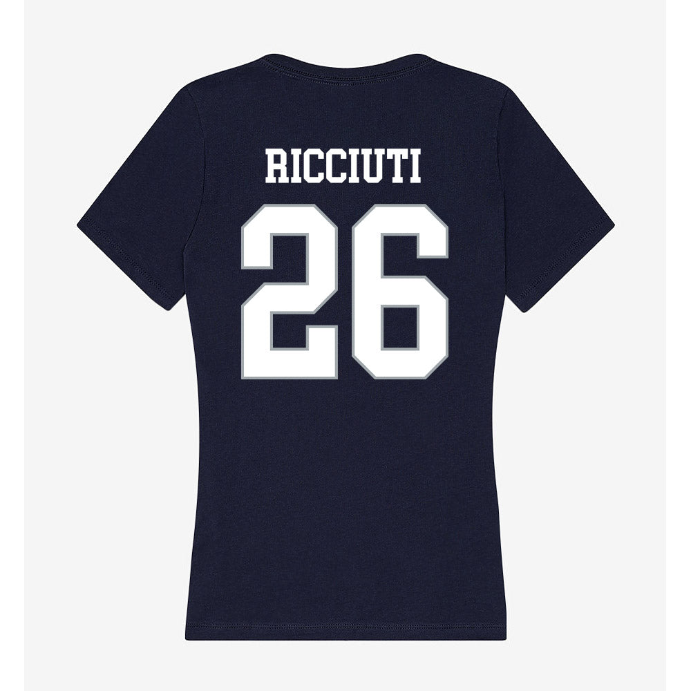 UConn - NCAA Women's Ice Hockey : Leila Ricciuti - Women's V-Neck T-Shirt-1