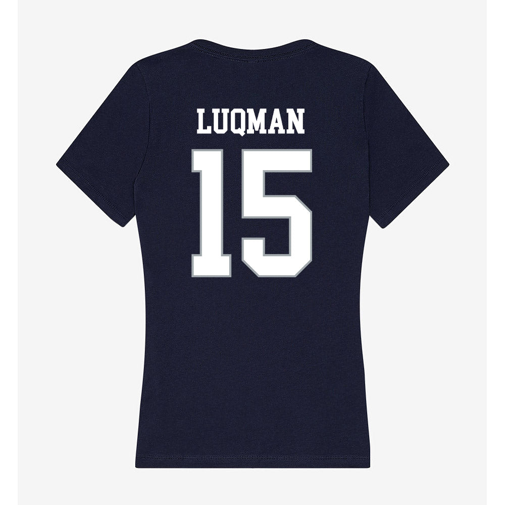 UConn - NCAA Football : Anas Luqman - Women's V-Neck T-Shirt-1