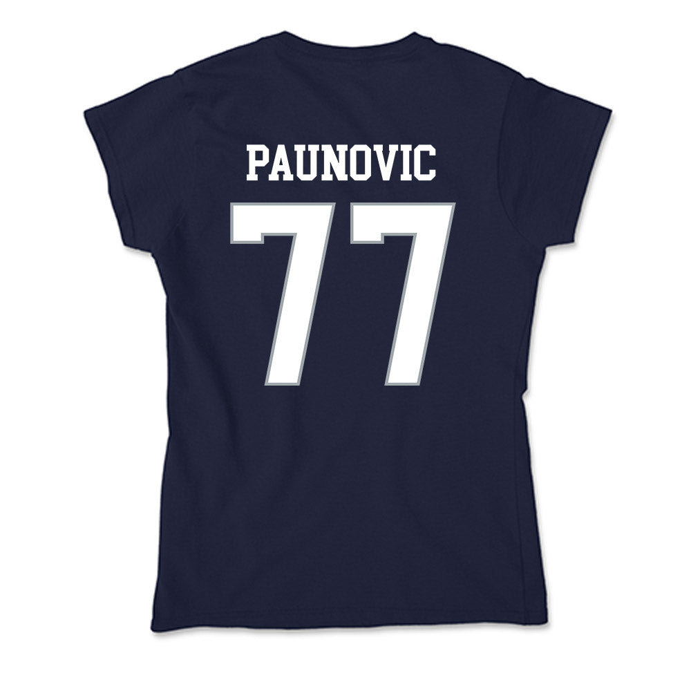 UConn - NCAA Men's Basketball : Uros Paunovic - Soft Style Women’s T-Shirt-1