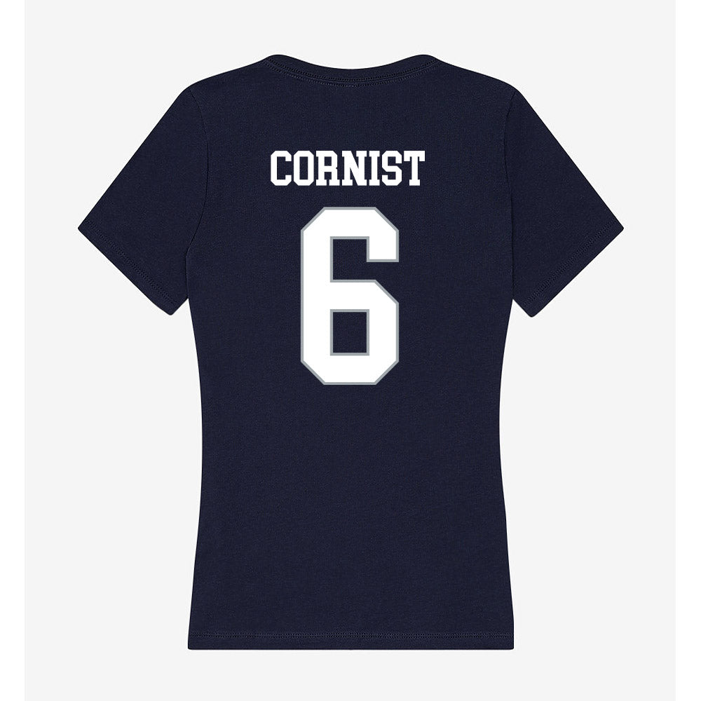 UConn - NCAA Football : Trey Cornist - Women's V-Neck T-Shirt-1