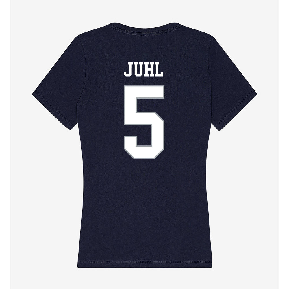 UConn - NCAA Softball : Alexis Juhl - Women's V-Neck T-Shirt-1