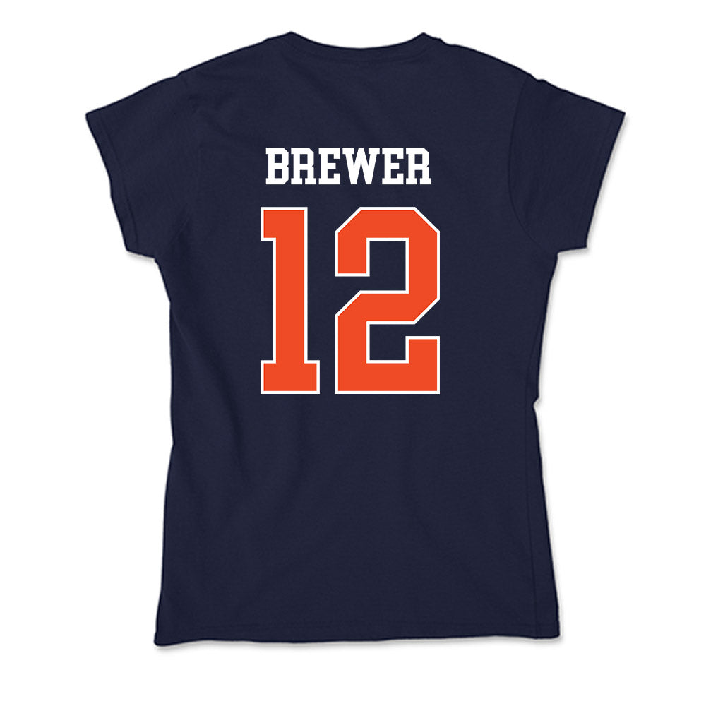Auburn - NCAA Baseball : Garrett Brewer - Classic Shersey Soft Style Women’s T-Shirt-1