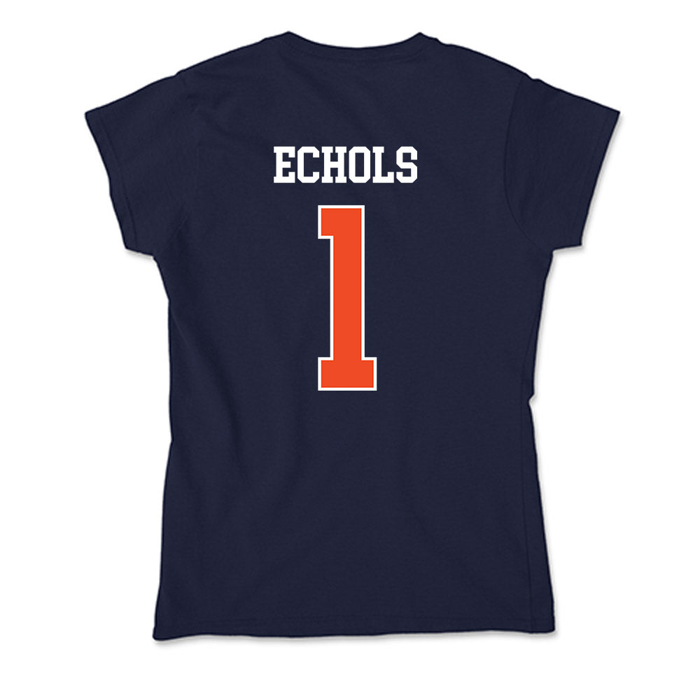 Auburn - NCAA Football : Jonathan Echols - Classic Shersey Soft Style Women’s T-Shirt-1