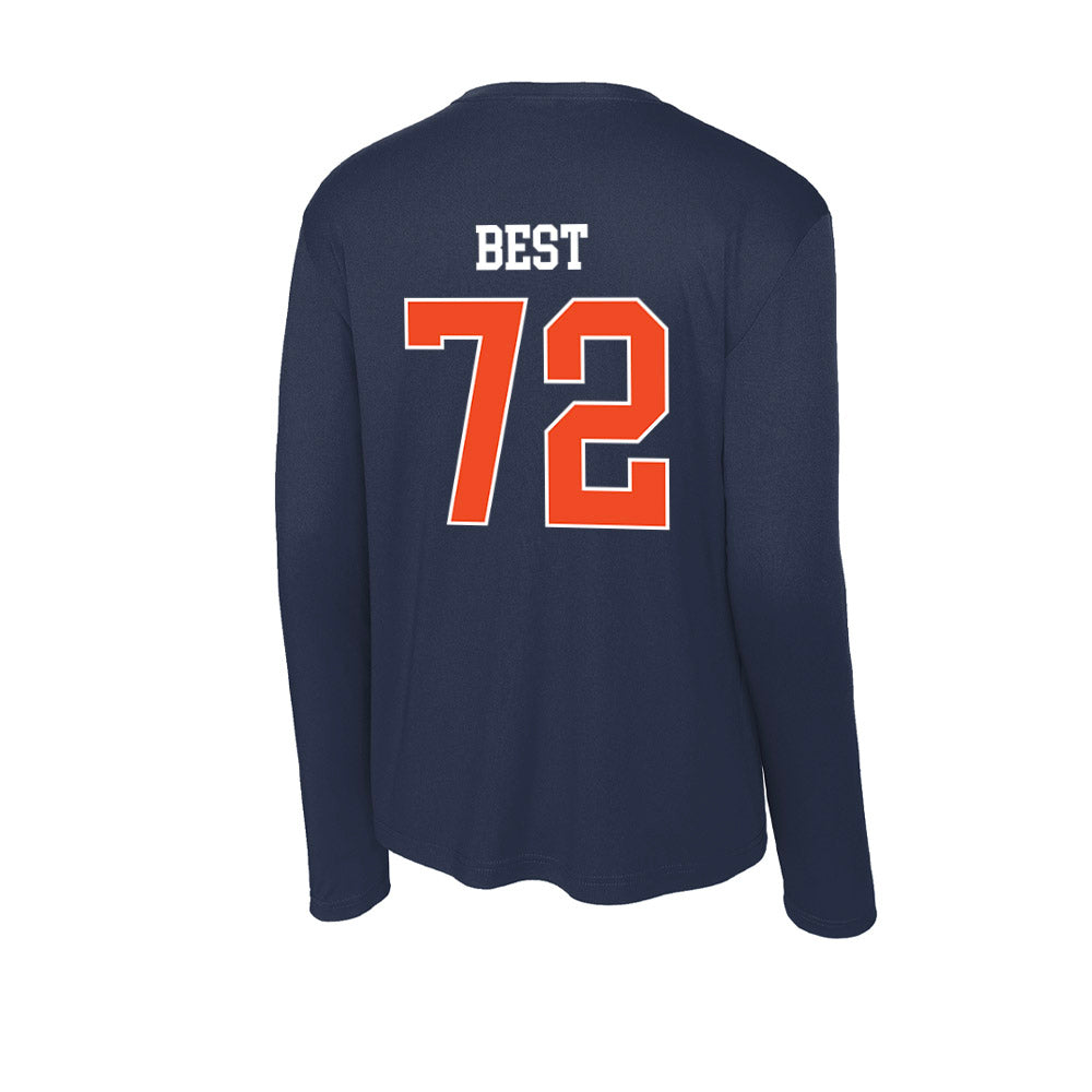 Auburn - NCAA Football : Cole Best - Classic Shersey Activewear Long Sleeve T-Shirt-1
