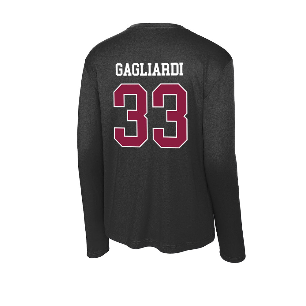 Virginia Tech - NCAA Softball : Mia Gagliardi - Activewear Long Sleeve T-Shirt-1