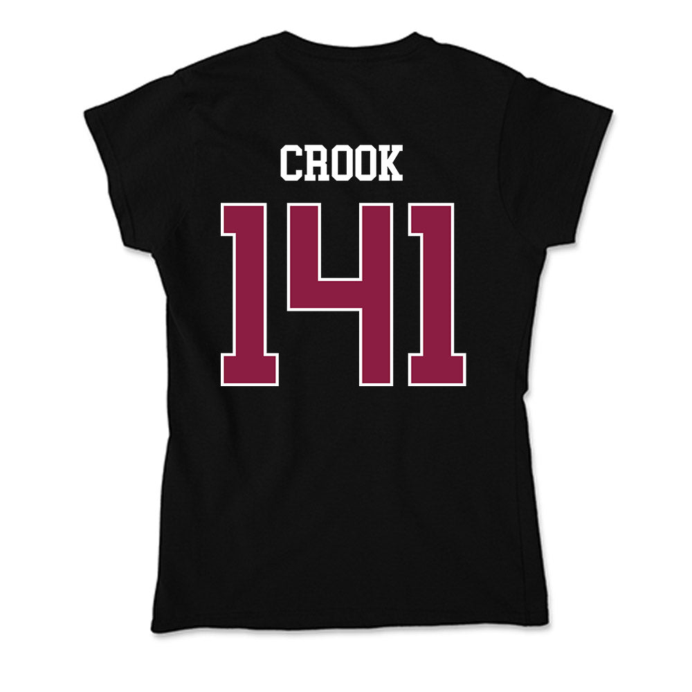 Virginia Tech - NCAA Wrestling : Tom Crook - Soft Style Women’s T-Shirt-1