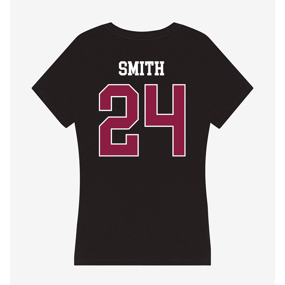 Virginia Tech - NCAA Baseball : Peyton Smith - Women's V-Neck T-Shirt-1