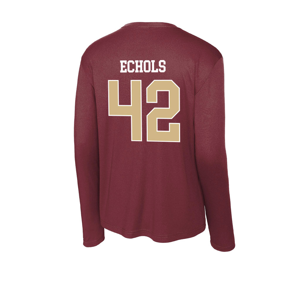 FSU - NCAA Baseball : Jake Echols - Activewear Long Sleeve T-Shirt-1