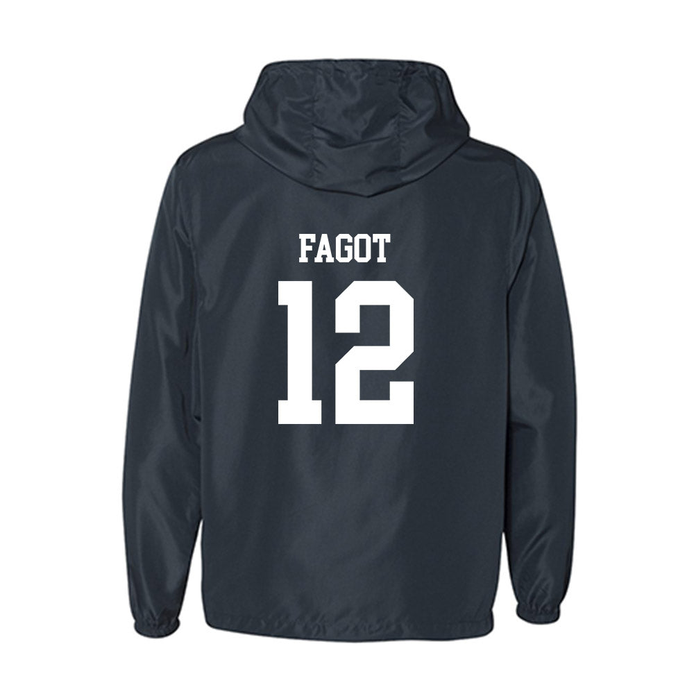Samford - NCAA Baseball : Christopher Fagot - Windbreaker-1