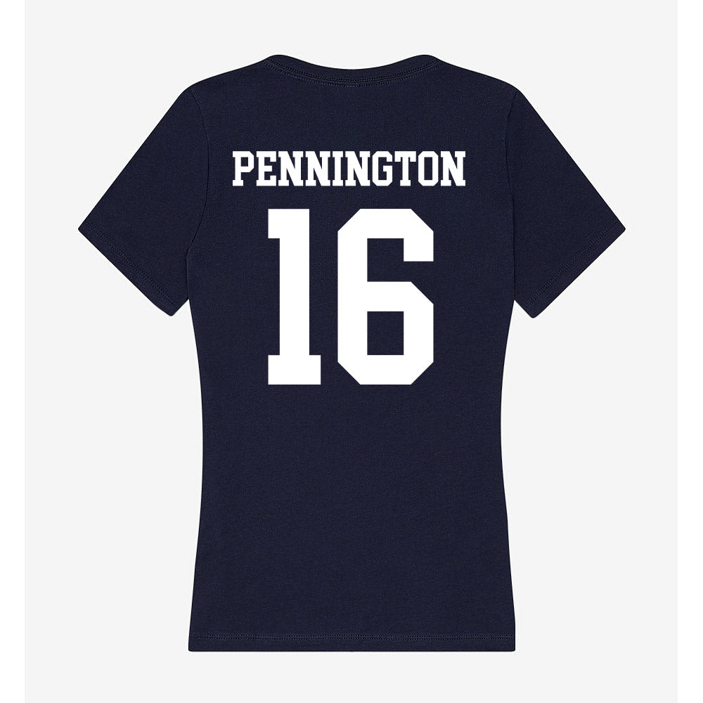 Samford - NCAA Football : Cooper Pennington - Women's V-Neck T-Shirt-1