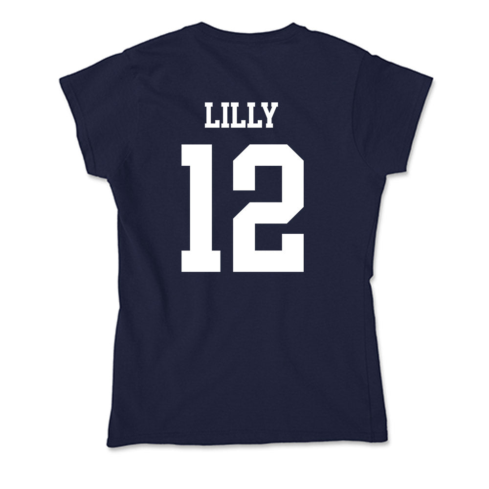 Samford - NCAA Women's Soccer : Langston Lilly - Soft Style Women’s T-Shirt-1