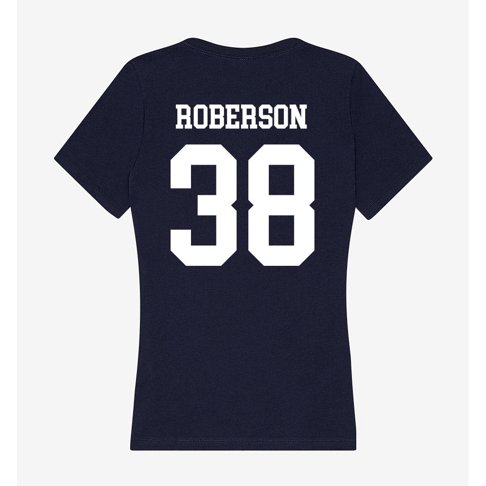 Samford - NCAA Football : Michael Roberson - Women's V-Neck T-Shirt-1