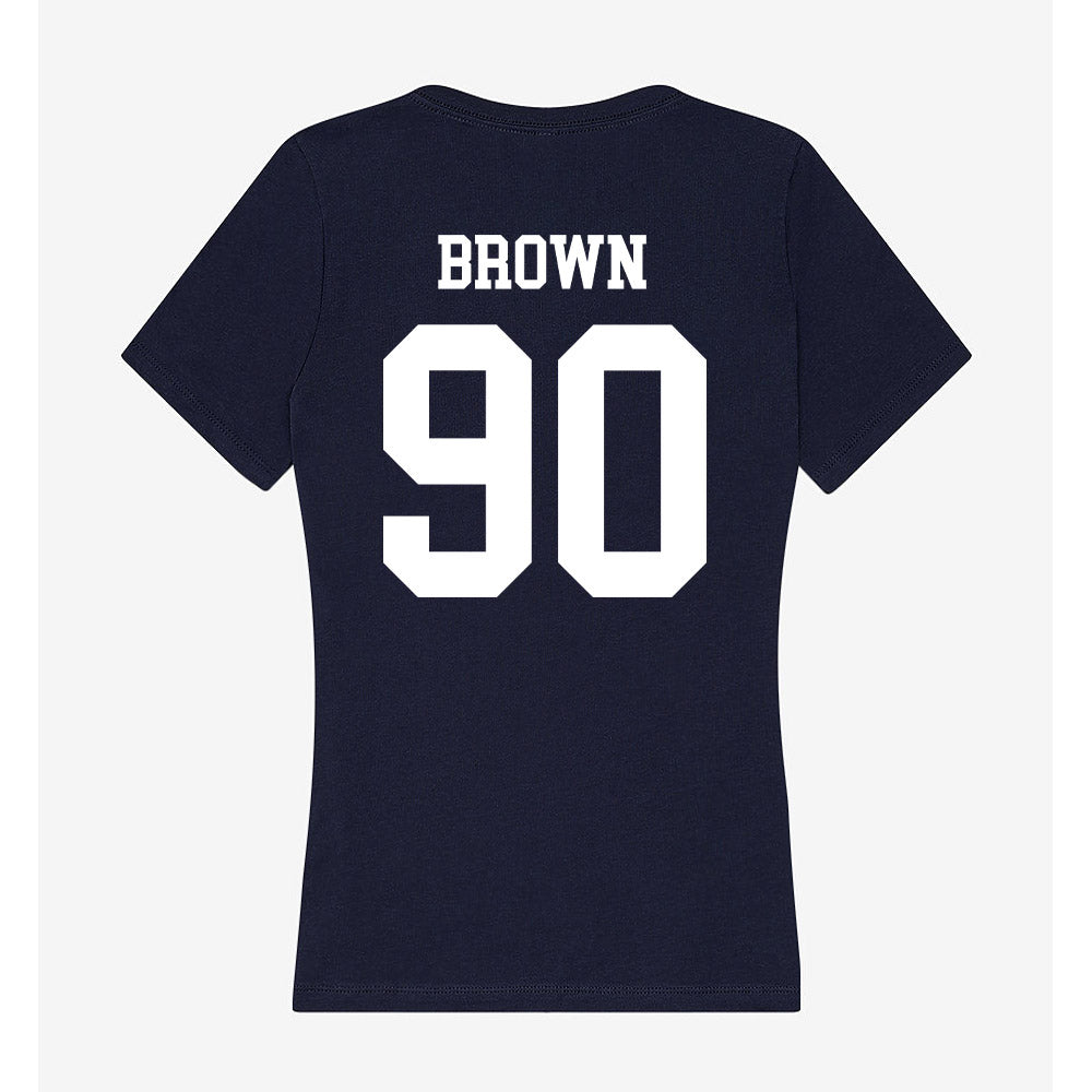 Samford - NCAA Football : Danny Brown - Women's V-Neck T-Shirt-1