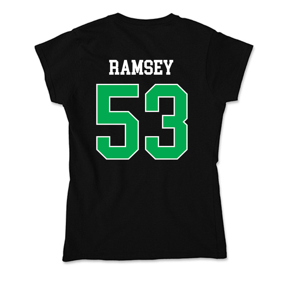 Marshall - NCAA Football : Mason Ramsey - Soft Style Women’s T-Shirt-1