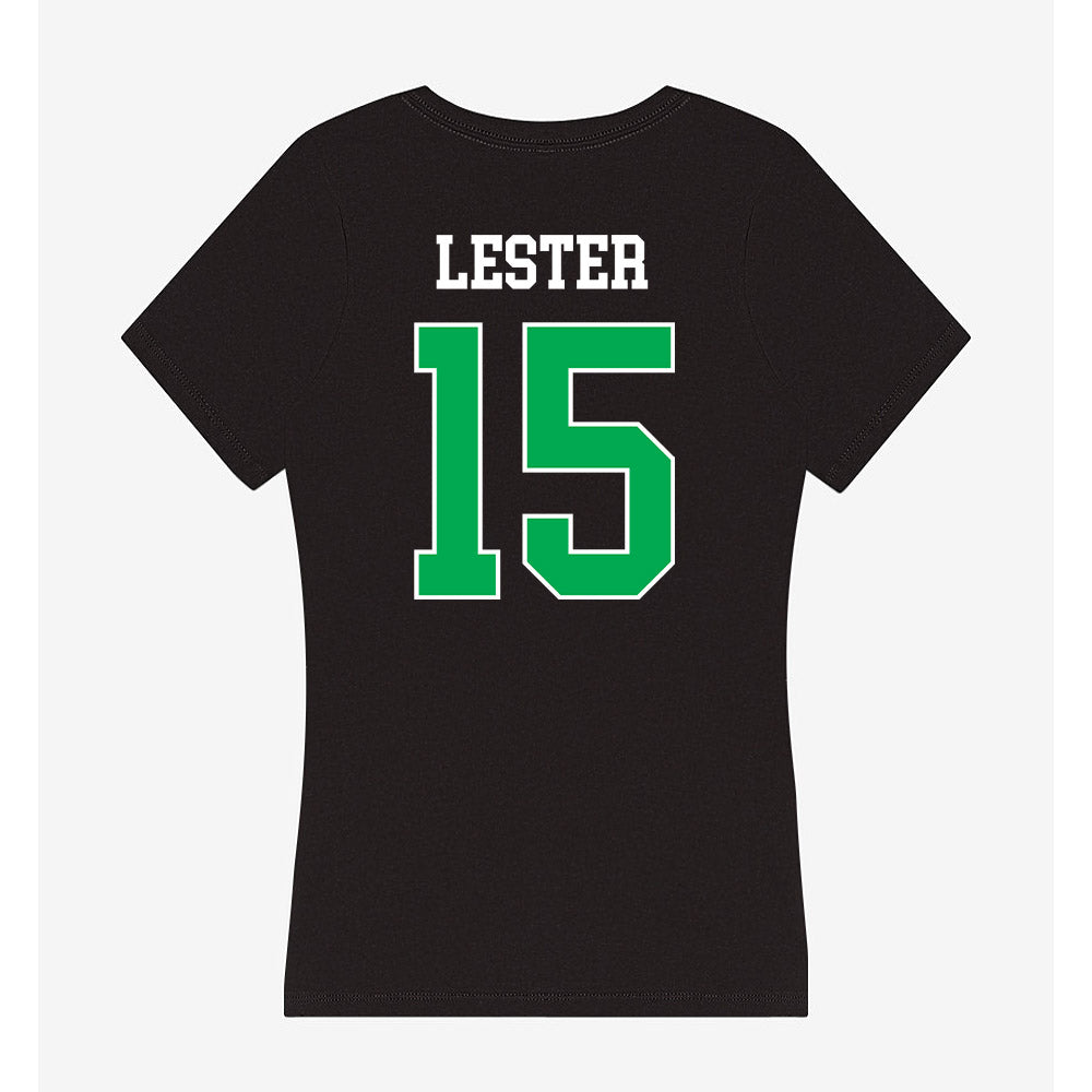 Marshall - NCAA Football : Tristan Lester - Women's V-Neck T-Shirt-1